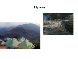 Hilly area 