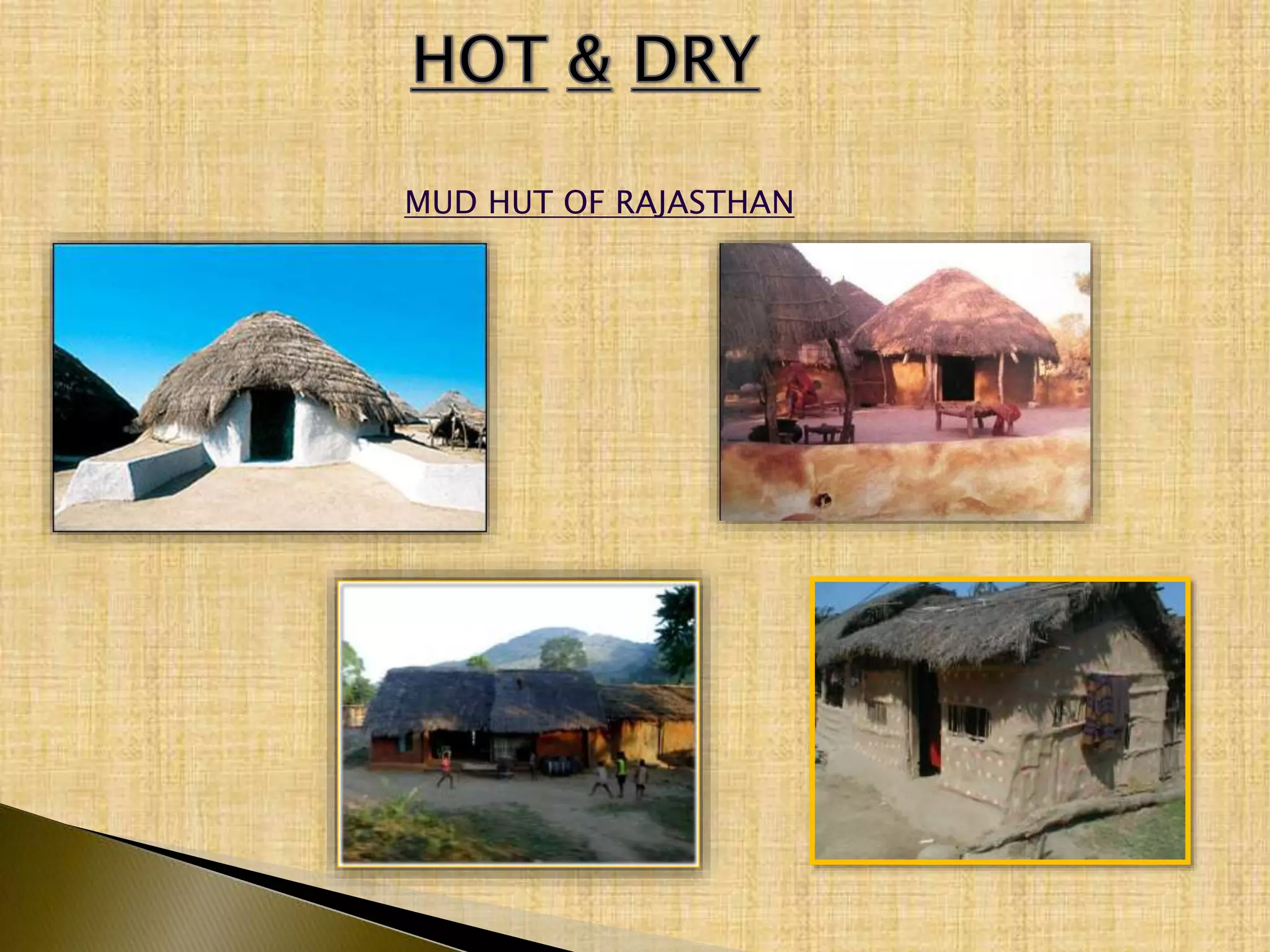 MUD HUT OF RAJASTHAN
 