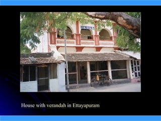 House with verandah in Ettayapuram
 