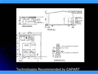 Technologies Recommended by CAPART
 