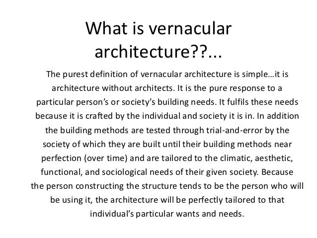 Vernacular Design Meaning | vernacular architecture Vernacular Design Meaning | vernacular architecture