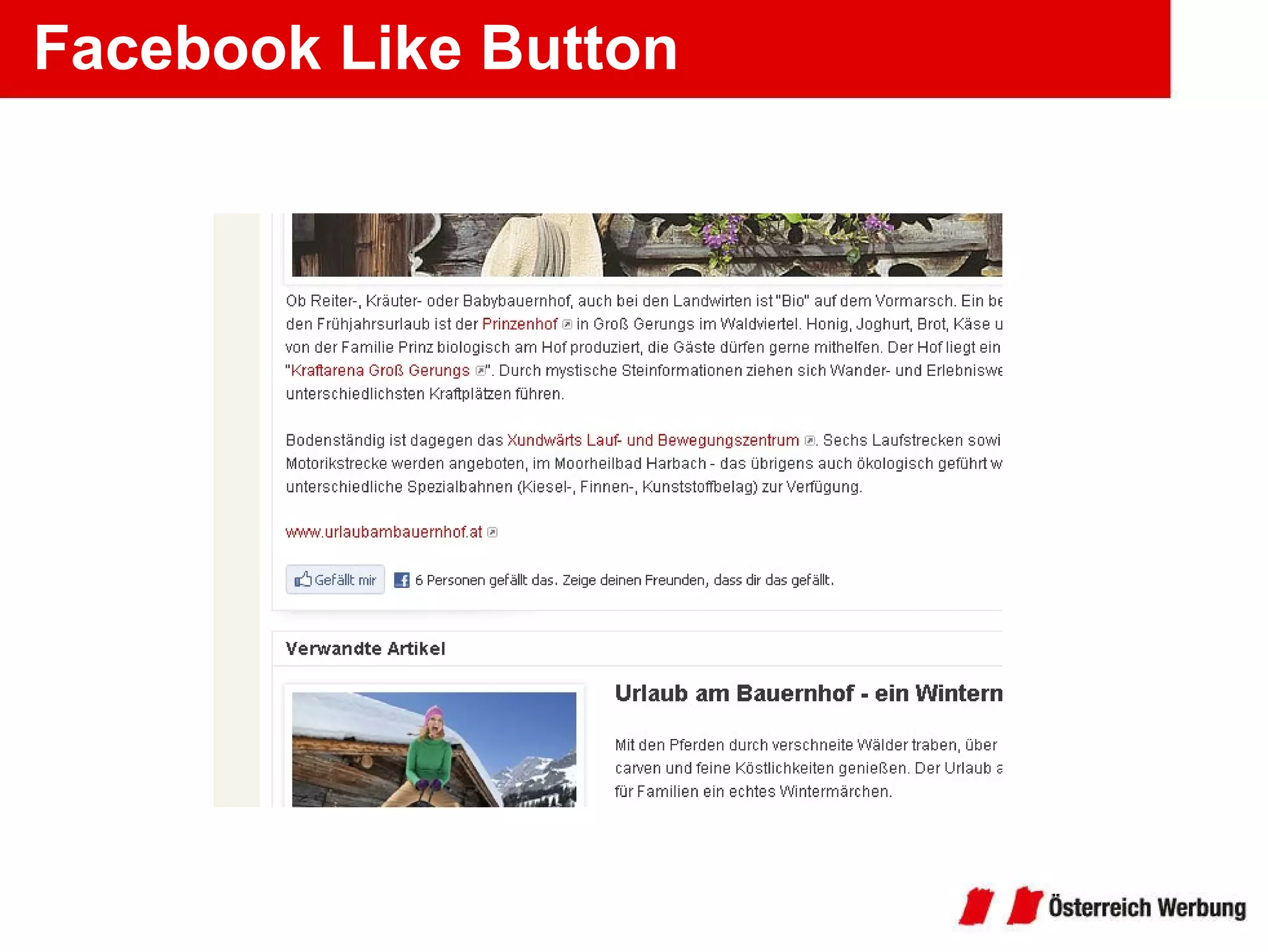 Facebook Like Button 