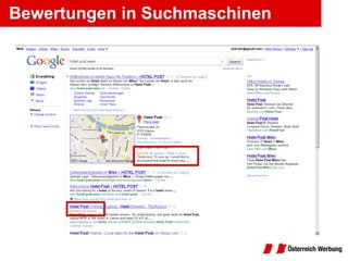 Bewertungen in Suchmaschinen 