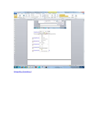 Ortografía y Gramática 2
 