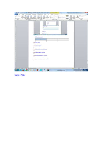 Copiar y Pegar
 