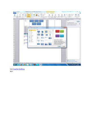 Lecc
40 ª
Insertar Gráficos
 