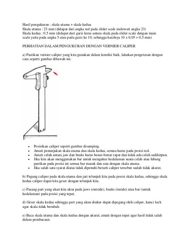 Vernier Caliper