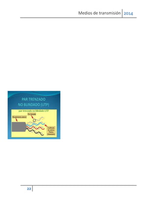 Medios de transmisión 2014
22
 