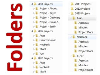 Folders
 