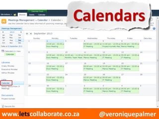 @veroniquepalmerwww.letscollaborate.co.za
Calendars
 