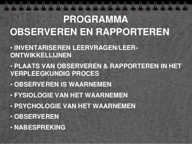 Observeren