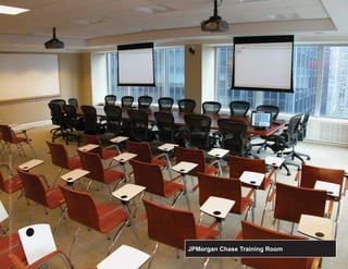 © Copyright Verrex Corporation. All Rights Reserved.
  Cop righ Verrex Corp atio A R ghts eserved.
        ght         o                          rve




  JPMorgan Chase Training Room
 