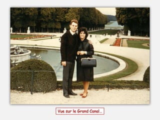 Vue sur le Grand Canal…
 