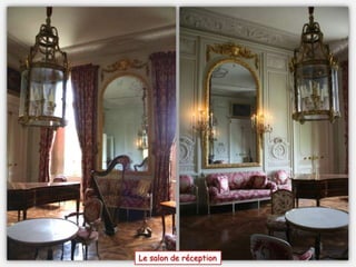 Le salon de réception
 