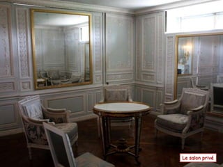 Le salon privé
 