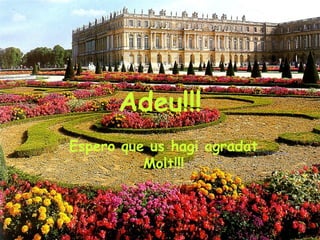 Adeu!!!
Espero que us hagi agradat
          Molt!!!
 