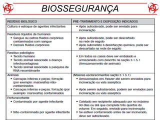 BIOSSEGURANÇA
 