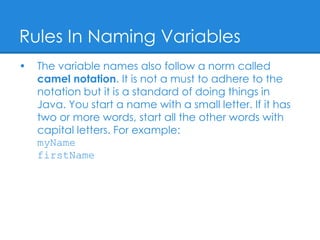 Versatile Variables | PPT