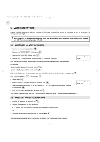 Versatis 600 User Guide Fr