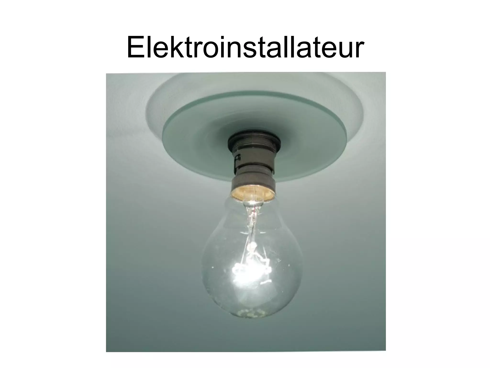 Elektroinstallateur