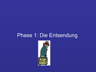 Phase 1: Die Entsendung 
