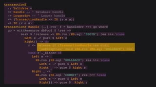 Hasql in practice (Russian)