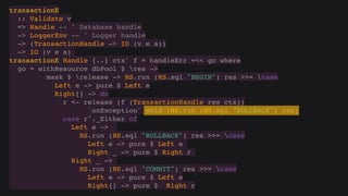 Hasql in practice (Russian)