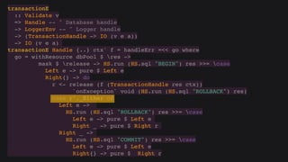 Hasql in practice (Russian)