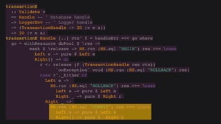 Hasql in practice (Russian)