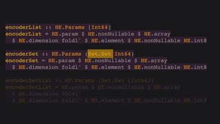 Hasql in practice (Russian)