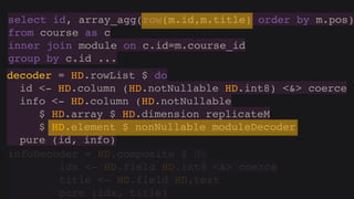 Hasql in practice (Russian)