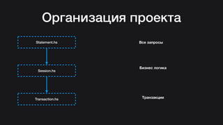 Hasql in practice (Russian)