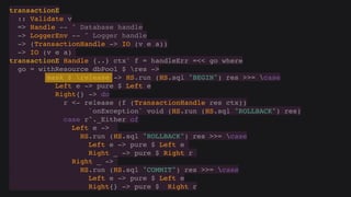 Hasql in practice (Russian)