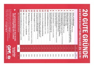 Versicherung werbefolder