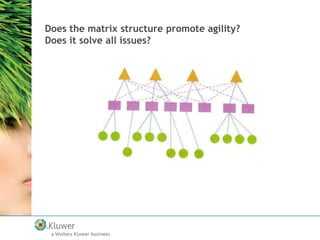 Does the matrix structure promote agility?
Does it solve all issues?

 
