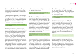 117
Bilaga 1
lokal service och ett bredare utbud av olika typer av
bostäder är viktigt ur ett rättviseperspektiv och gör
det möjligt för människor att bo i Österåker under
alla skeden i livet.
Tillgängligheten till och utbudet av olika innehåll i
lek- och aktivitetsytor för barn och unga ska stärkas.
Samtidigt finns en risk att friytor för barn sammanta-
get minskar i och med en förtätning av centralorten.
Minskade skolgårdsytor och att tätortens gröna
”mellanrum” försvinner är exempel på detta.
+ 3 Stora positiva konsekvenser tack vare en mer sammankopplad
struktur i Åkersberga
Förtätning i Åkersberga har potential att bygga
samman dagens splittrade tätortsstruktur vilket skulle
kunna förbättra kopplingarna och även möjliggöra
ett tydligare utbyte mellan stadsdelarnas invånare.
Vid nyexploatering i stationslägen ges möjlighet att
redan från början skapa en sammankopplad gatu-
struktur som gynnar rörelse och utbyte inom och
mellan stadsdelar och således möten mellan männis-
kor. Med en bättre sammankopplad stadsbygd, och
fokus på tillgänglighet till fots och cykel, blir samhäl-
lets service, mötesplatser och andra funktioner mer
tillgängliga. Det öppnar för fler livschanser och större
möjligheter för delaktighet. Samhällets kostnader för
utanförskap kan minska, medan intäkter från skatt
och entreprenörskap kan öka. Detta är också relevant
ur ett rättviseperspektiv, i synnerhet för personer som
av olika anledningar inte har möjlighet att transpor-
tera sig långt, exempelvis äldre.
+ 2 Märkbara positiva konsekvenser då utvecklingen bidrar till ett
bredare bostadsutbud som kan passa ﬂer invånare
Översiktsplanen möjliggör en komplettering bostads-
utbudet med fler lägenheter och bostäder i mindre
storlek. Med ett bredare utbud av bostäder har kom-
munen möjlighet att tillgodose flera olika behov. Det
innebär också att kommunen kan erbjuda invånarna
boende som passar olika livsskeden. När människor
kan bo kvar under fler skeden och livssituationer,
ökar möjligheterna att leva ett fungerande vardagsliv,
vilket är positivt också för samhällsekonomin. Med
en stor kontinuitet av boende, ges goda möjligheter
åt sociala nätverk att utvecklas, till gagn för samhälls-
engagemang och entreprenörskap.
+2 Små eller märkbara positiva konsekvenser då lokal service, bland
annat i de lokala knutpunkterna, byggs ut och blir mer tillgänglig för
invånarna
Förtätning och fokus på en funktionsblandad bebyg-
gelse i de 13 lokala knutpunkterna ger goda förutsätt-
ningar att tillgängliggöra viktig samhällsservice för
medborgarna. Detta är relevant ur ett rättviseperspek-
tiv i synnerhet för personer som av olika anledningar
inte har möjlighet att transportera sig långt, exempel-
vis äldre eller ungdomar utan SL-kort. Utveckling av
lokal service kan också skapa lokala arbetstillfällen.
Det är dock viktigt att utvecklingen balanseras så
att man når de trösklar som medger etablering av
service och god kollektivtrafik. Annars riskerar antalet
bostäder med dålig service och kollektivtrafik istället
att inledningsvis bli högre.
+ 2 Märkbara positiva konsekvenser för folkhälsan då möjligheterna
att gå och cykla förbättras
Trafikprioriteringen med gång- och cykeltrafik i
fokus, sammankopplingen av tätortens stadsdelar
samt en stadsmässig utveckling av Åkersberga kan
göra det mer attraktivt att gå och cykla. Om biltra-
fiken samtidigt stävjas och översiktsplanens riktlinje
om att bostadsnära natur ska finnas inom 300 meter
efterföljs ger detta förutsättningar för invånarna att
vistas ute och röra sig mellan sina målpunkter till fots
eller cykel. Något som sammantaget är positivt för
folkhälsan.
+ 1 Små positiva konsekvenser för tillgängligheten till idrotts- och
fritidsverksamheter
Enligt översiktsplanens riktlinjer ska kommunen
kunna erbjuda ett stort och varierat utbud av idrotts-
ytor som samplaneras med exempelvis skollokaler.
Detta kan öka tillgängligheten till idrotts- och fritids-
verksamheter för skolungdomar. Tillgängligheten och
det breda utbudet är viktiga både ur ett folkhälsoper-
spektiv och ett rättviseperspektiv.
 