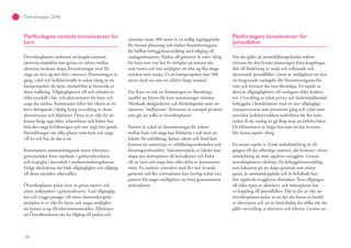 138
Översiktsplan 2040
Planförslagets samlade konsekvenser för
barn
Översiktsplanens ambition att koppla samman
tätortens stadsdelar kan gynna ett utbyte mellan
tätortens invånare skapa förutsättningar även för
unga att röra sig mer fritt i tätorten. Prioriteringen av
gång, cykel och kollektivtrafik är också viktig ur ett
barnperspektiv då deras rörelsefrihet är beroende av
dessa trafikslag. Tillgängligheten till och utbudet av
olika innehåll i lek- och aktivitetsytor för barn och
unga ska stärkas. Kommunen lyfter här vikten av ett
brett deltagande i dialog kring utveckling av dessa
aktivitetsytor och lekplatser. Detta är av vikt för att
kunna fånga upp idéer, erfarenheter och behov hos
hela den unga befolkningen och inte utgå från gamla
föreställningar om vilka platser som barn och unga
vill ha och hur de ska se ut.
Kommunens sammanhängande större rekreativa
grönområden finns utpekade i grönstrukturkarta
och avspeglas i huvudsak i markanvändningskartan.
Enligt riktlinjerna ska både tillgänglighet och tillgång
till dessa områden säkerställas.
Översiktsplanen pekar även ut gröna entréer och
större målpunkter i grönstrukturen. God tillgänglig-
het och trygga passager till större tätortsnära grön-
områden är av vikt för barns och ungas möjlighet
att kunna ta sig till rekreationsområden. Riktlinjen
att Österåkersborna ska ha tillgång till parker och
närnatur inom 300 meter är en tydlig utgångspunkt
för fortsatt planering och stärker förutsättningarna
för hållbar bebyggelseutveckling med tillgång till
vardagsrekreation. Närhet till grönytor är extra viktig
för barn som inte har fri rörlighet på samma sätt
som vuxna och inte möjlighet att röra sig lika långa
sträckor som vuxna. Ur ett barnperspektiv kan 300
meter dock ses som ett relativt långt avstånd.
Det finns en risk att förtätningen av Åkersberga
medför att friytor för barn sammantaget minskar.
Minskade skolgårdsytor och förskolegårdar samt att
tätortens ”mellanrum” försvinner är exempel på detta
som går att tolka av översiktsplanen.
Positivt är också att förutsättningar för möten
mellan barn och unga kan förbättras i och med att
lokaler för utbildning, kultur, idrott och fritid kan
komma att samnyttjas av utbildningsverksamhet och
föreningsverksamhet. Samutnyttjande av lokaler kan
skapa nya mötesplatser oh kontaktytor och bidra
till att barn och unga från olika delar av kommunen
möts. En starkare centralort med fler mer levande
gaturum och fler mötesplatser kan överlag också vara
positivt för ungas möjligheter att hitta gemensamma
mötesplatser.
Planförslagets konsekvenser för
jämställdhet
När det gäller de jämställdhetspolitiska målens
relevans för den fysiska planeringen finns kopplingar
dels till fördelning av makt och inflytande och
ekonomisk jämställdhet i form av möjligheter att leva
ett fungerande vardagsliv där förutsättningarna för
män och kvinnor ska vara likvärdiga. En aspekt av
detta är tillgängligheten till vardagens olika funktio-
ner. Utveckling av lokal service och funktionsblandad
bebyggelse i kombination med ett mer tillgängligt
transportsystem som prioriterar gång och cykel samt
utvecklar kollektivtrafiken underlättar för fler män-
niskor få sin vardag att gå ihop utan att behöva bilen.
Då bilinnehavet är högre hos män än hos kvinnor
blir denna aspekt viktig.
En annan aspekt av fysisk maktfördelning är till-
gången till det offentliga rummet, där kvinnor i större
utsträckning än män upplever otrygghet. Genom
översiktsplanens riktlinjer för bebyggelseutveckling,
som fokuserar på att skapa gaturum som möter
gatan, är sammankopplade och är befolkade kan
den upplevda tryggheten förstärkas. Även tillgången
till olika typer av aktivitets- och mötesplatser har
en koppling till jämställdhet. Här är det av vikt att
översiktsplanen pekar ut att det ska finnas en bredd
av idrottsytor och att en bred dialog ska hållas när det
gäller utveckling av aktivitet- och lekytor. Genom att
 