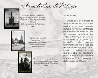 Arquitectura en la región
“Mercado en construcción”, ca.1890, Zacatecas, México.
Sistema Nacional de Fototecas-INAH
Sobre ...