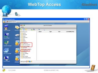 Gladinet Features