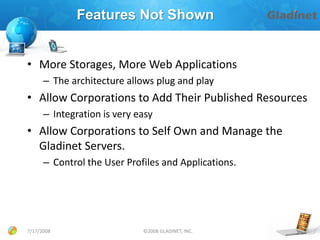 Gladinet Features