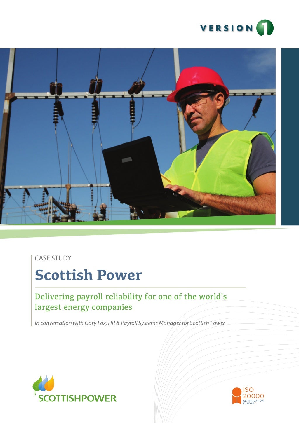 Version1 and Scottish Power Case Study