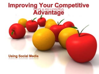 Improving Your Competitive Advantage Using Social Media 