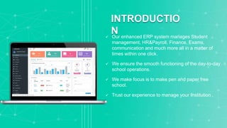 Web School ERP V 5 - The Finest School Management Software | PPTX