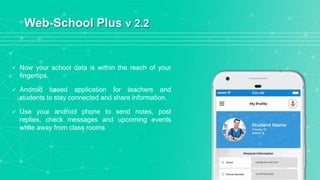 Web School ERP V 5 - The Finest School Management Software | PPTX