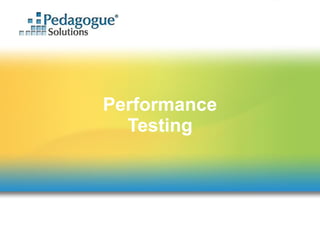 Performance Testing 