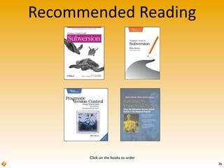 Recommended	
  Reading
36
Click on the books to order
 