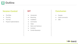 Version control and GIT Primer | PPT