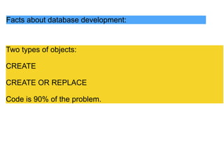 Version control for PL/SQL | PDF