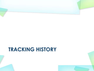TRACKING HISTORY
 