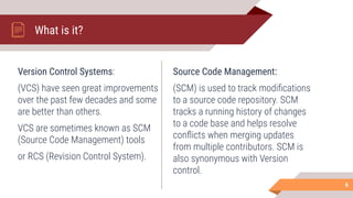 Version Control System - for Agile Software Project Management. | PDF